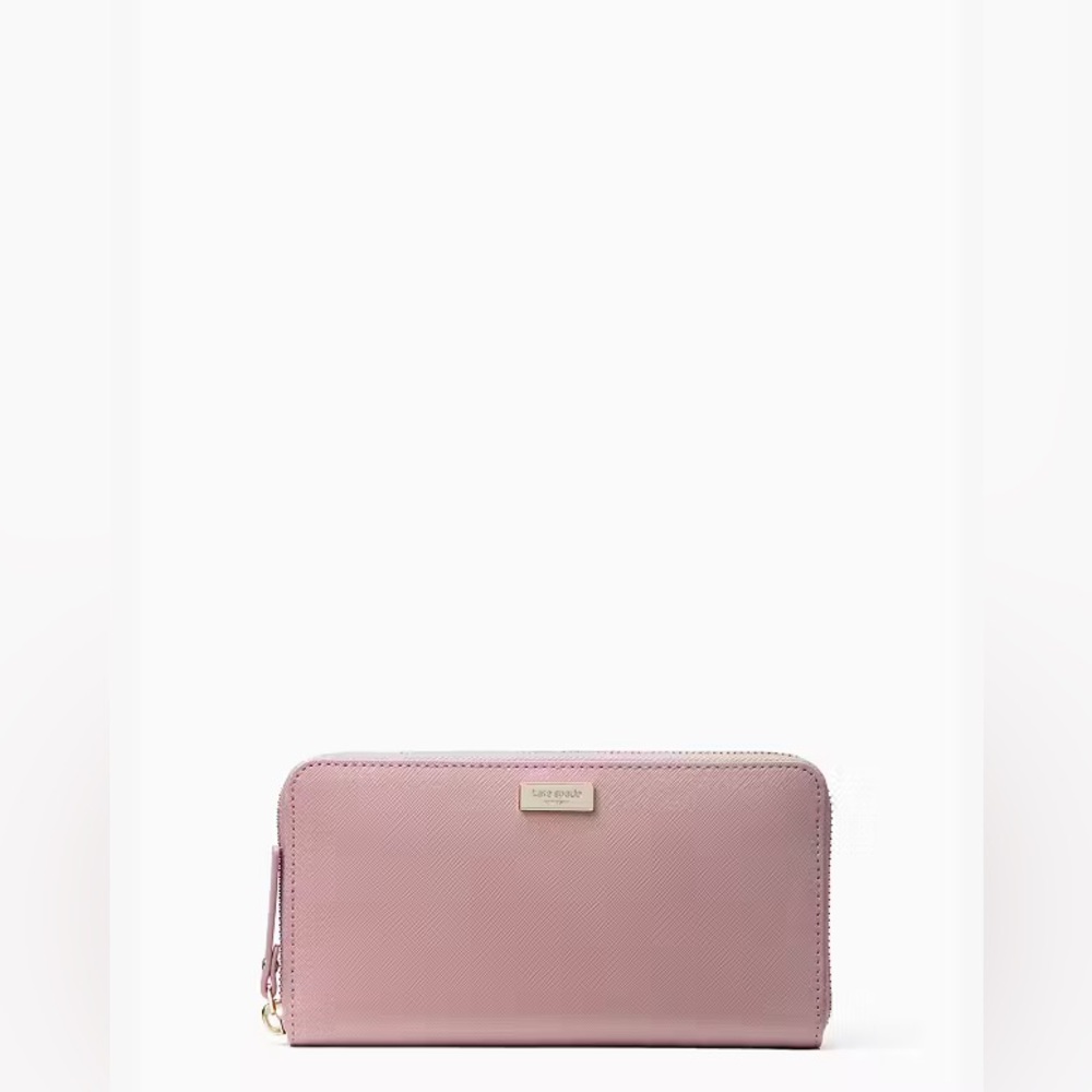 Kate Spade Laurel Way Wallet in Pink Zipper Wallet
